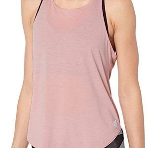 adidas Go To 2.0 Tank Top Wonder Mauve/White XL